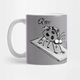 Ladybird yoga fart Mug